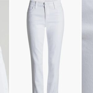 NWT SZ 18  Kut from the Kloth Catherine Girlfriend Jean — Optic White